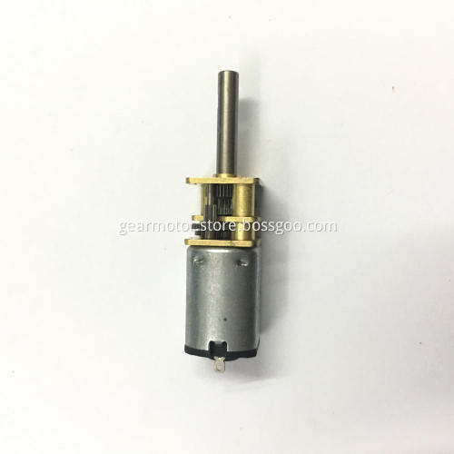 6v N20 gear motor output shaft with groove